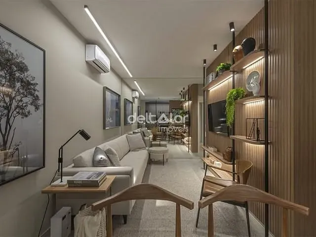 Apartamento com 69m² 2 quartos e 1 banheiro, à venda, no bairro Ouro Preto (Pampulha) em Belo Horizonte