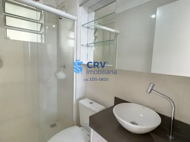Apartamento com 53m² 2 quartos e 1 banheiro, à venda, no bairro Conjunto Habitacional José Garcia Molina em Londrina