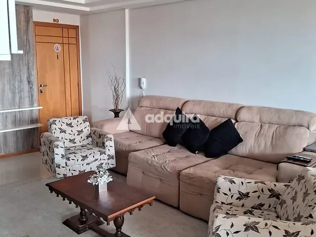 Apartamento 2 quartos e 2 banheiros, à venda, no bairro Orfãs em Ponta Grossa