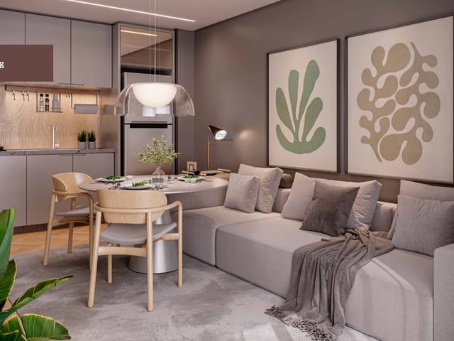 Apartamento 1 quarto e 1 banheiro, à venda, no bairro Centro em Curitiba