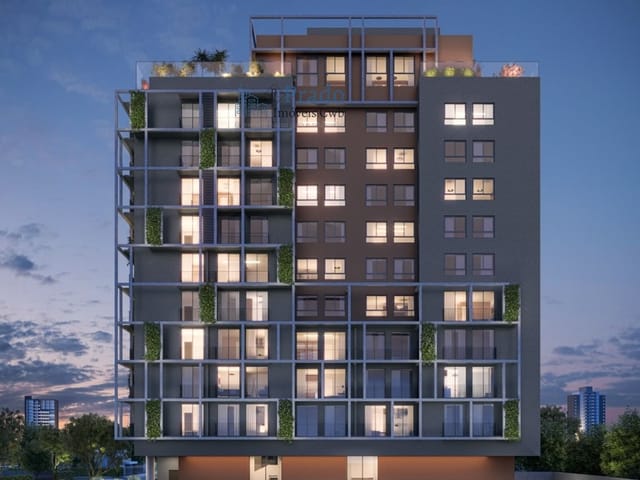 Apartamento com 48m² 1 quarto e 1 banheiro, à venda, no bairro Centro Cívico em Curitiba