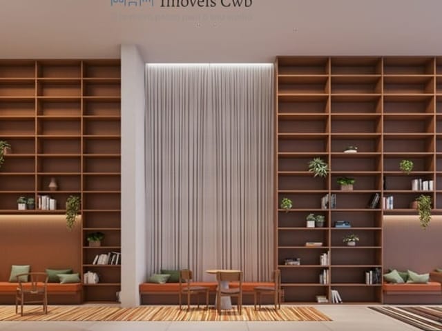 Apartamento com 48m² 1 quarto e 1 banheiro, à venda, no bairro Centro Cívico em Curitiba