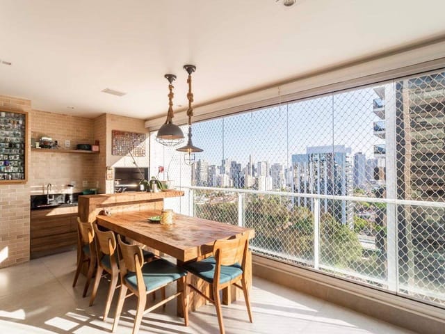Apartamento com 134m² 3 quartos e 4 banheiros, à venda, no bairro Cidade Monções em São Paulo