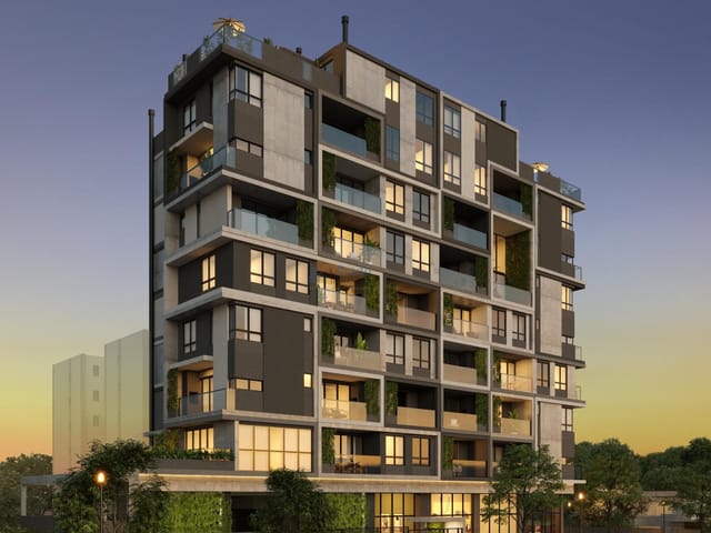 Apartamento 2 quartos e 2 banheiros, à venda, no bairro Água Verde em Curitiba
