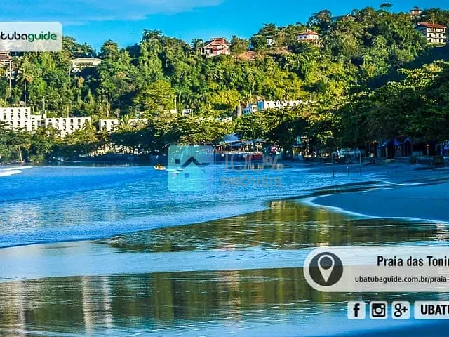 Apartamento com 64m² 2 quartos e 3 banheiros, à venda, no bairro Toninhas em Ubatuba