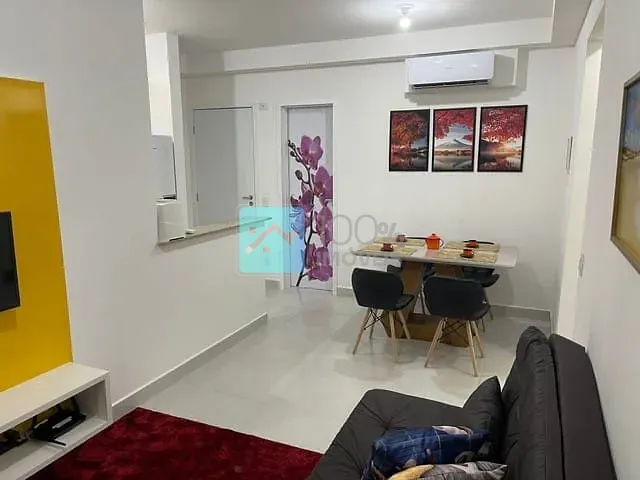 Apartamento com 64m² 2 quartos e 3 banheiros, à venda, no bairro Toninhas em Ubatuba