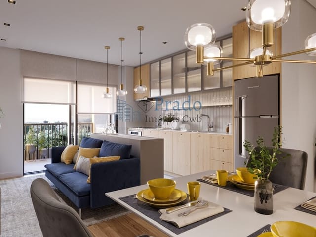Apartamento 3 quartos e 2 banheiros, à venda, no bairro Tingui em Curitiba