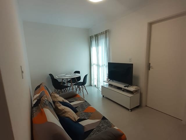 Foto do Apartamento - Metrô Liberdade - APTO 2 dormitórios com VARANDA ! Prédio Novo . APTO lindo ! | Vieira Imóveis