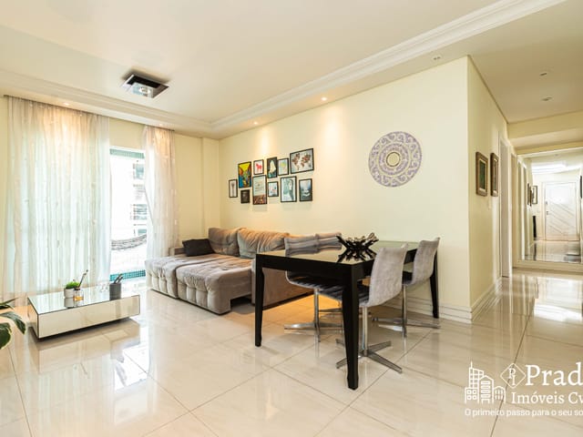 Apartamento com 124m² 3 quartos e 2 banheiros, à venda, no bairro Bacacheri em Curitiba