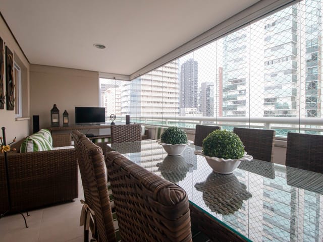 Apartamento 4 quartos e 5 banheiros, à venda, no bairro Brooklin em São Paulo