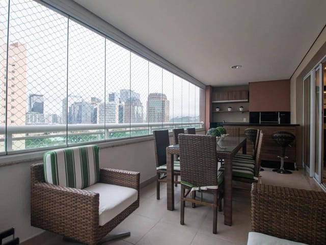 Apartamento 4 quartos e 5 banheiros, à venda, no bairro Brooklin em São Paulo