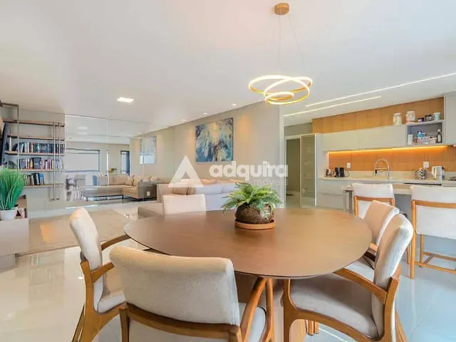Apartamento com 252m² 3 quartos e 3 banheiros, à venda, no bairro Estrela em Ponta Grossa