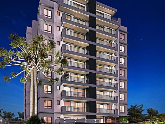Apartamento 2 quartos e 2 banheiros, à venda, no bairro Juvevê em Curitiba