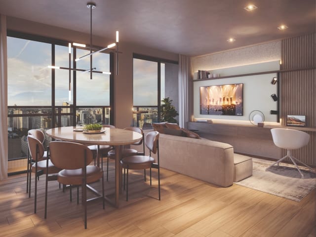 Apartamento 2 quartos e 1 banheiro, à venda, no bairro Centro em Curitiba