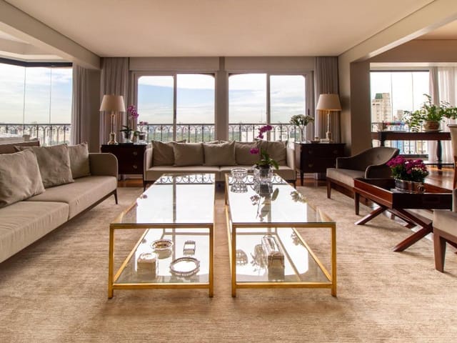 Apartamento 4 quartos e 7 banheiros, à venda, no bairro Jardim Paulista em São Paulo