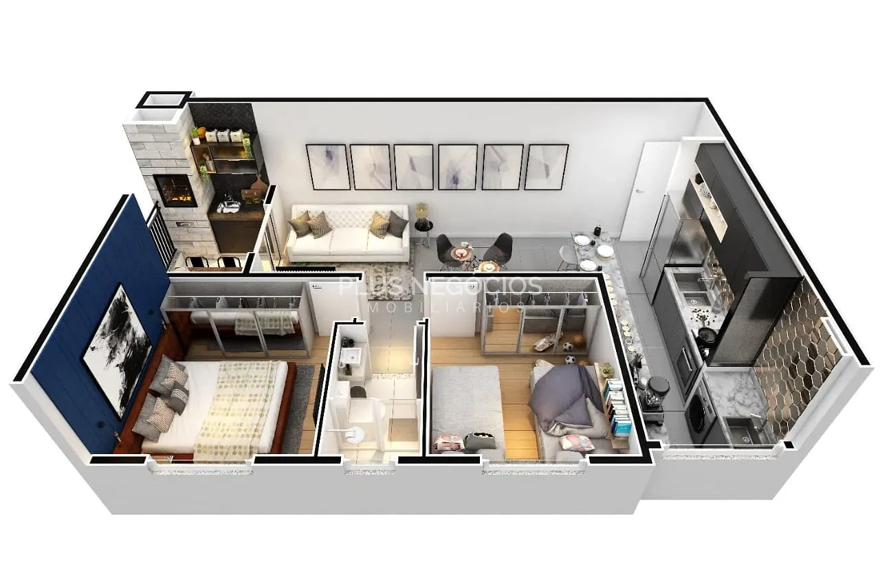 Apartamento, 2 quartos, 48 m² - Foto 21