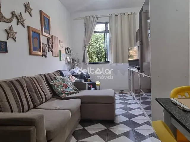 Apartamento com 51m² 2 quartos e 1 banheiro, à venda, no bairro Santa Mônica em Belo Horizonte