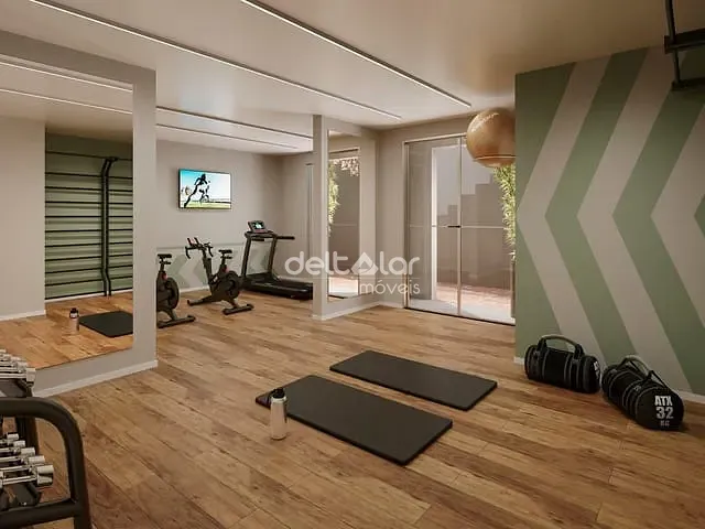 Apartamento com 63m² 2 quartos e 1 banheiro, à venda, no bairro Santa Amélia em Belo Horizonte