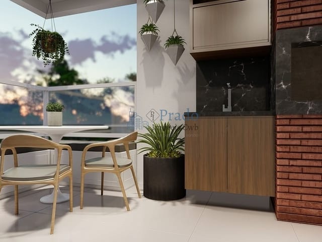Apartamento com 209m² 3 quartos e 3 banheiros, à venda, no bairro Alto da Glória em Curitiba