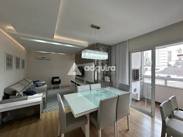 Apartamento com 130m² 2 quartos e 2 banheiros, à venda, no bairro Estrela em Ponta Grossa