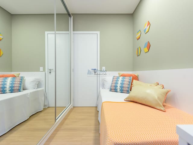 Apartamento com 118m² 3 quartos e 3 banheiros, à venda, no bairro Mercês em Curitiba