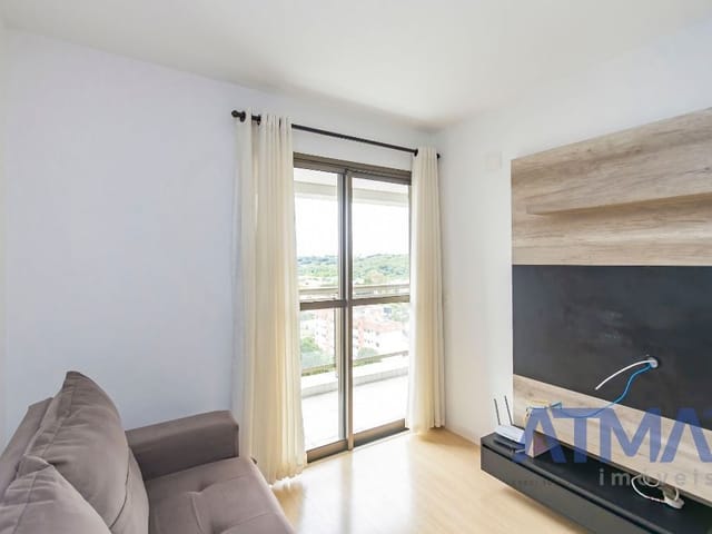 Apartamento 1 quarto e 1 banheiro, para alugar, no bairro Ecoville em Curitiba