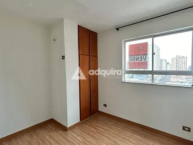 Apartamento com 88m² 3 quartos e 2 banheiros, à venda, no bairro Centro em Ponta Grossa