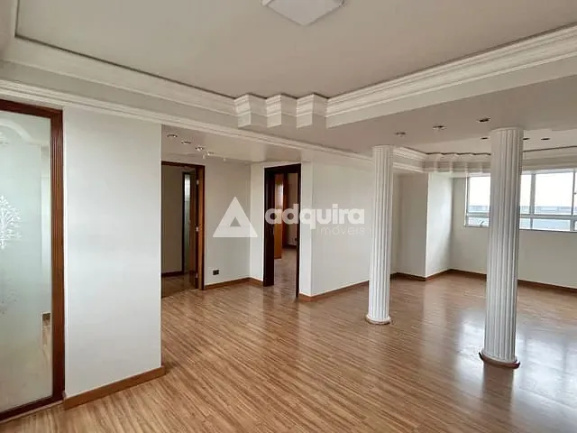 Apartamento com 88m² 3 quartos e 2 banheiros, à venda, no bairro Centro em Ponta Grossa