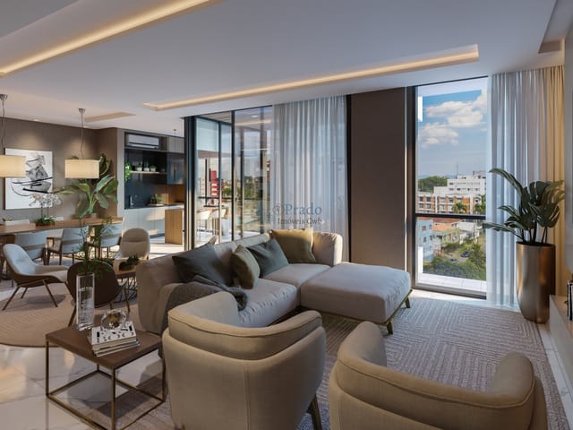Apartamento com 366m² 3 quartos e 5 banheiros, à venda, no bairro Alto da Glória em Curitiba