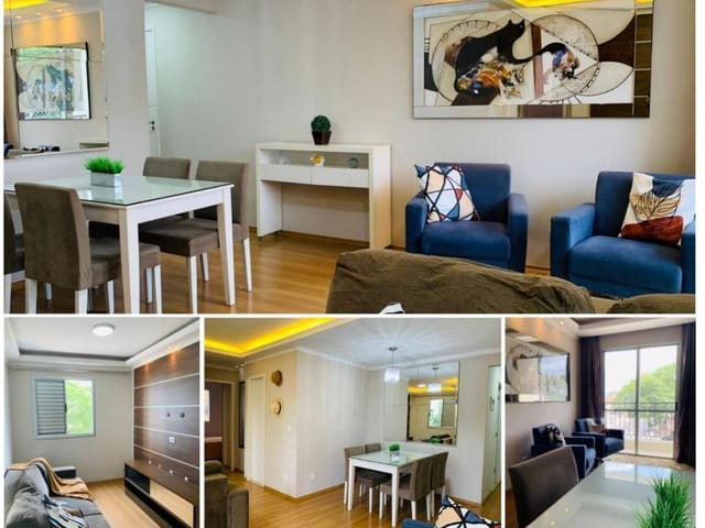 Foto do Apartamento - Apartamento com 3 dormitórios à venda, 62 m² por R$ 370.000 - Jardim Augusta - São José dos Campos/SP | RUSSI IMÓVEIS