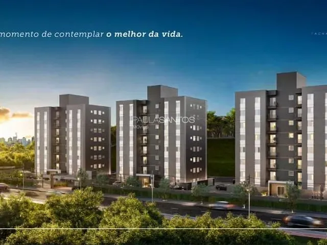 Apartamento 2 quartos e 1 banheiro, à venda, no bairro Parque Santos Dumont em Votorantim