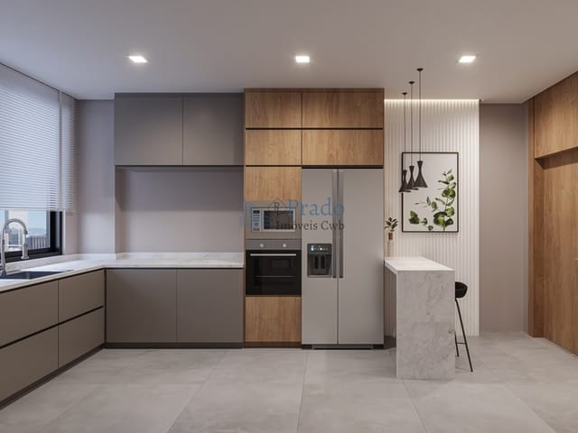 Apartamento com 369m² 3 quartos e 5 banheiros, à venda, no bairro Cabral em Curitiba