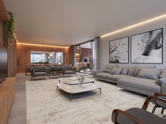Apartamento com 369m² 3 quartos e 5 banheiros, à venda, no bairro Cabral em Curitiba
