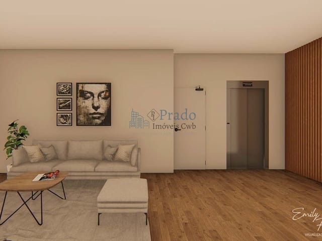 Apartamento 3 quartos e 2 banheiros, à venda, no bairro Capão Raso em Curitiba