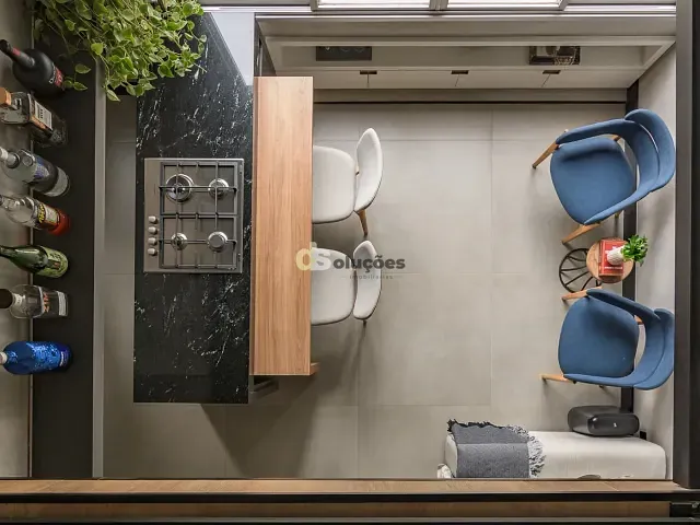 Apartamento 1 quarto e 2 banheiros, à venda ou para alugar, no bairro Brooklin Paulista em São Paulo