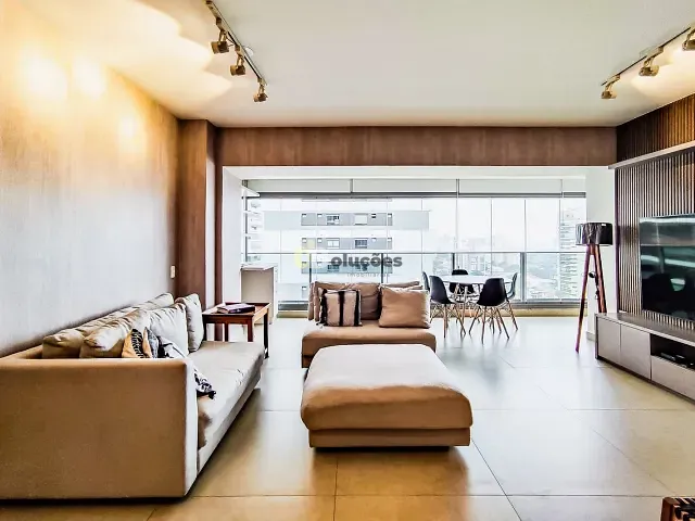 Apartamento 1 quarto e 2 banheiros, à venda, no bairro Brooklin Paulista em São Paulo