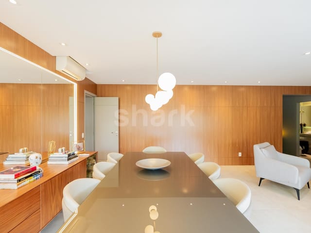 Apartamento com 258m² 4 quartos e 6 banheiros, à venda, no bairro Brooklin em São Paulo