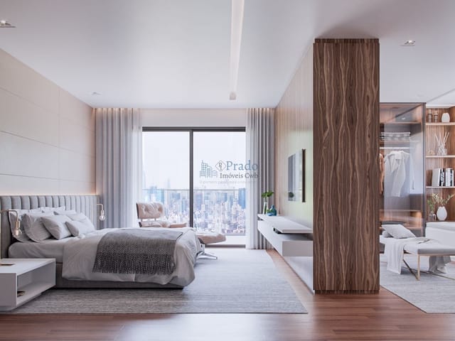 Apartamento com 149m² 2 quartos e 2 banheiros, à venda, no bairro Água Verde em Curitiba
