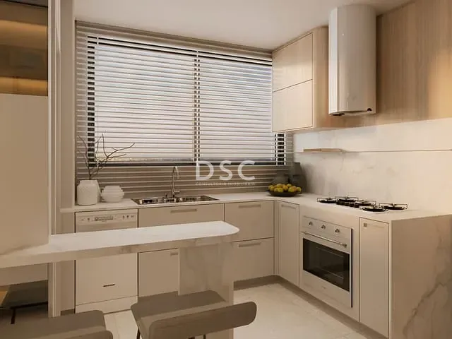 Apartamento com 169m² 3 quartos e 5 banheiros, à venda, no bairro Água Verde em Curitiba