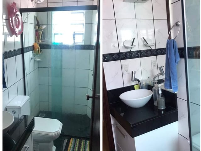 Apartamento com 59m² 2 quartos e 1 banheiro, à venda, no bairro Areao em Taubaté