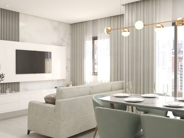 Apartamento com 85m² 3 quartos e 2 banheiros, à venda, no bairro São Pedro em São José dos Pinhais