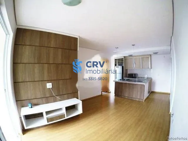 Apartamento com 51m² 1 quarto e 2 banheiros, à venda, no bairro Centro em Londrina