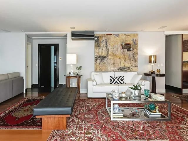 Apartamento com 230m² 3 quartos e 4 banheiros, para alugar, no bairro Vila Nova Conceição em São Paulo