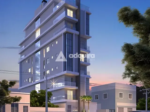 Apartamento com 115m² 3 quartos e 2 banheiros, à venda, no bairro Olarias em Ponta Grossa