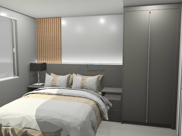 Apartamento 2 quartos e 2 banheiros, à venda, no bairro Cabral em Curitiba