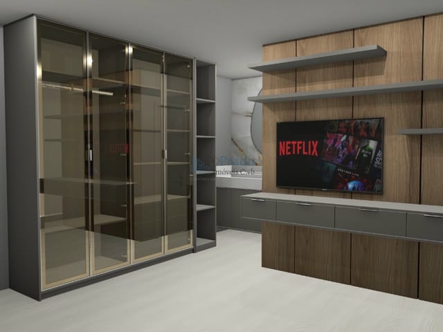 Apartamento 2 quartos e 2 banheiros, à venda, no bairro Cabral em Curitiba