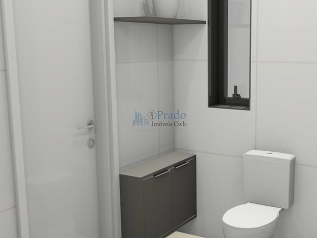 Apartamento 2 quartos e 2 banheiros, à venda, no bairro Cabral em Curitiba