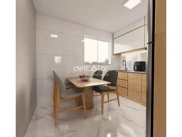 Apartamento 2 quartos e 1 banheiro, à venda, no bairro Santa Mônica em Belo Horizonte
