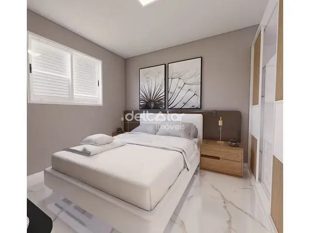 Apartamento 2 quartos e 1 banheiro, à venda, no bairro Santa Mônica em Belo Horizonte