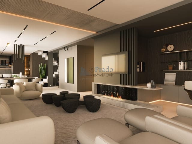 Apartamento com 169m² 3 quartos e 5 banheiros, à venda, no bairro Água Verde em Curitiba